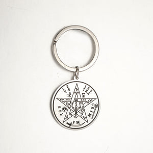 Porte-clés Tétragrammaton - Protection, Guidance, Abondance