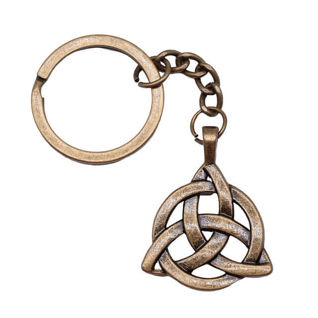 Porte-Clés Celtique Triquetra - Chance & Protection