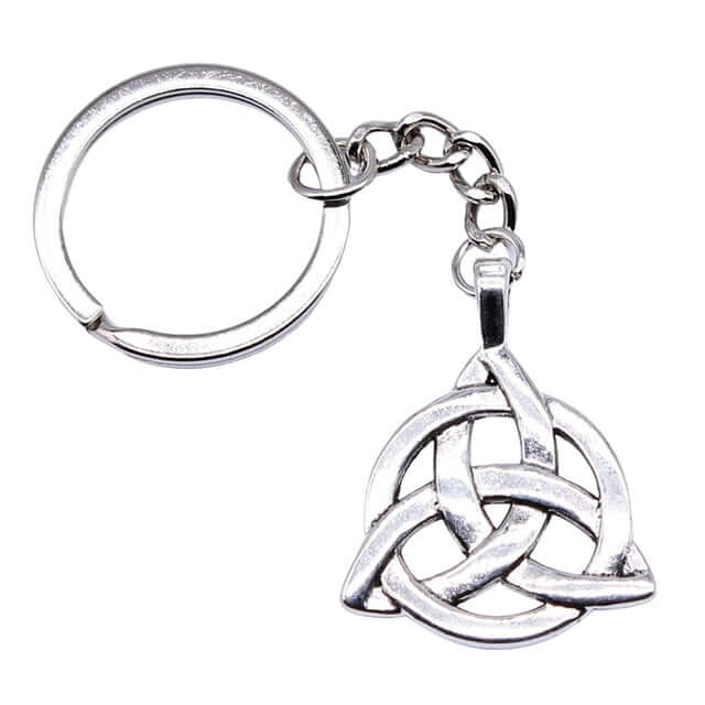 Porte-Clés Celtique Triquetra - Chance & Protection