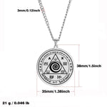 Talisman 'Bouclier d'Abraxas' - Repousse les Forces Maléfiques