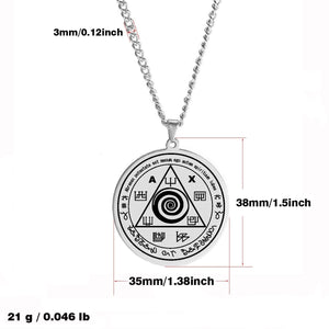 Talisman 'Bouclier d'Abraxas' - Repousse les Forces Maléfiques