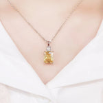 Pendentif en Citrine - Élégance & Abondance