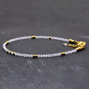 Bracelet de Purification en Cristal de Roche
