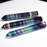 Baguette en Fluorite Arc-en-Ciel - Purification Complète