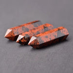 Baguette en Obsidienne Rouge - Vitalité & Protection