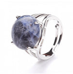 Bague en Sodalite - Canalisation de l’Intuition