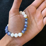 Bracelet Sodalite & Pierre de Lune - Intuition & Clairvoyance