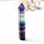 Baguette en Fluorite Arc-en-Ciel - Purification Complète