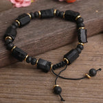 Bracelet en Tourmaline Brute - Protège des Ondes Néfastes