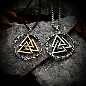 Talisman Runique 'Valknut' - Alignement des Énergies