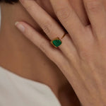 Bague en Malachite - Réussite & Succès