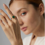 Bague en Malachite - Réussite & Succès