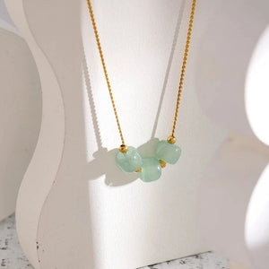 Pendentif en Aventurine - Chance & Bonheur