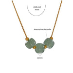 Pendentif en Aventurine - Chance & Bonheur