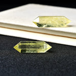 'Double Pointe' en Citrine - Abondance Financière