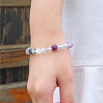 Bracelet en Fluorite Arc-en-Ciel - Purification Totale