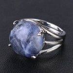 Bague en Sodalite - Canalisation de l’Intuition