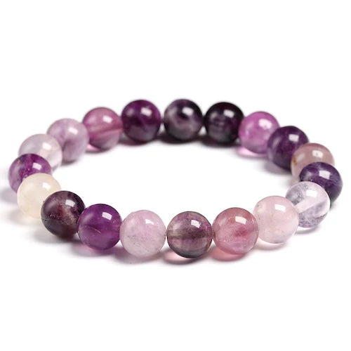 Bracelet en Fluorite Violette - Purification Intégrale