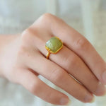 Bague en Jade - Pouvoir Personnel
