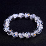 Bracelet en Cristal de l'Himalaya - Purifie les Mémoires Négatives