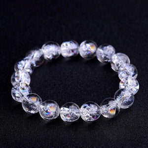 Bracelet en Cristal de l'Himalaya - Purifie les Mémoires Négatives