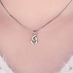 Pendentif Argent & Péridot - Protection & Abondance