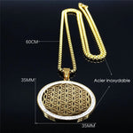 Talisman 'Fleur de Vie' - Régénération & Protection