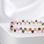 Bracelet en Tourmaline Multicolore - Purification Complète