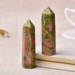Baguette en Unakite - Ancrage & Guérison Émotionnelle