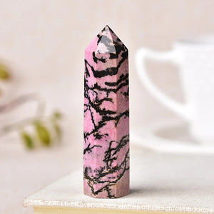 Baguette en Rhodonite - Harmonie Relationnelle