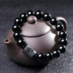 Bracelet de Protection en Obsidienne