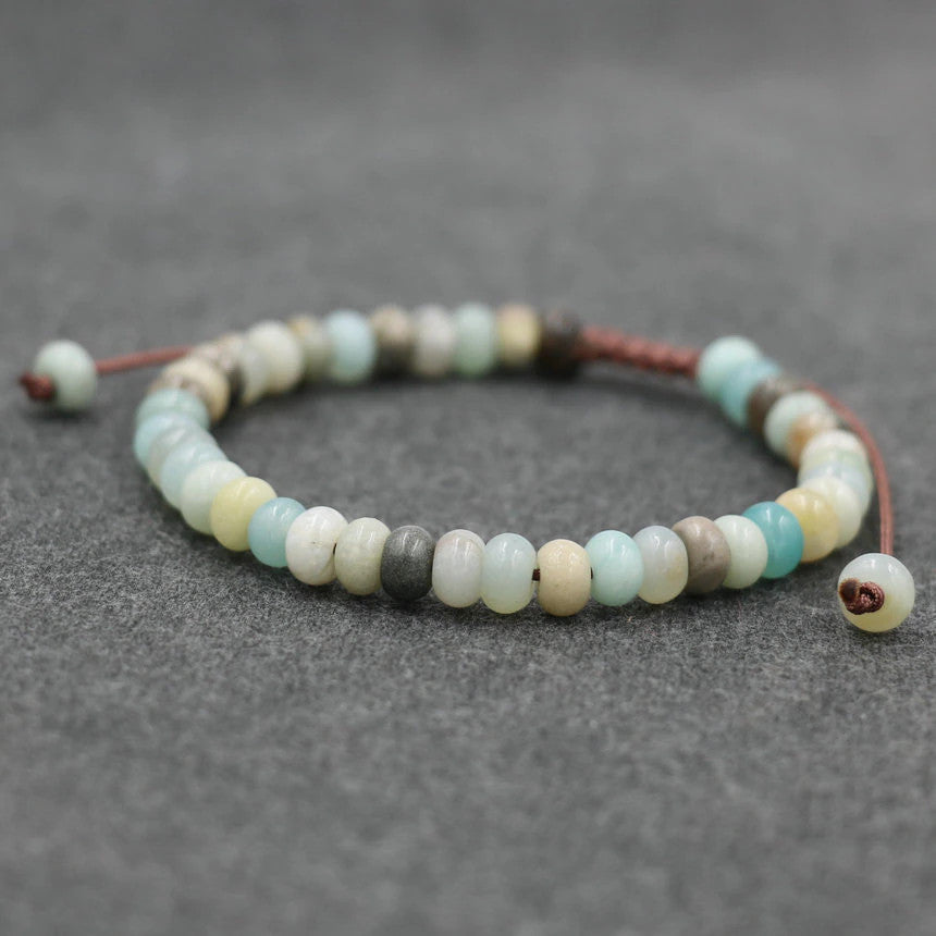 Bracelet en Amazonite - Paix & Harmonie