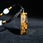 Pendentif Orgonite 'Œil de Tigre' - Accroît votre Force Intérieure