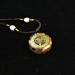 Pendentif Orgonite 'Œil de Tigre' - Accroît votre Force Intérieure