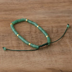 Bracelet en Aventurine Verte - Attire la Chance