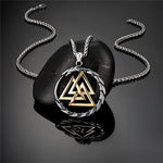 Talisman Runique 'Valknut' - Alignement des Énergies