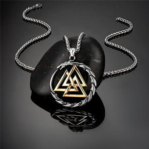 Talisman Runique 'Valknut' - Alignement des Énergies