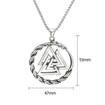 Talisman Runique 'Valknut' - Alignement des Énergies