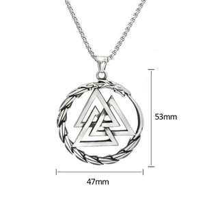 Talisman Runique 'Valknut' - Alignement des Énergies