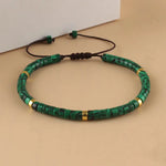 Bracelet en Malachite - Réussite & Succès