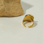 Bague en Turquoise Africaine - Guérison Karmique