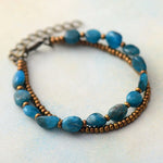 Bracelet en Apatite - Guérison des Blessures Émotionnelles