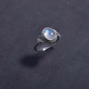 Bague en Labradorite - Équilibre Psychique & Émotionnel