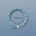 Bracelet en Aigue-Marine - Harmonie & Intuition