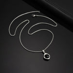 Pendentif en Tourmaline - Bloque les Ondes Électromagnétiques