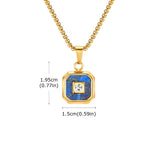 Pendentif en Lapis Lazuli - 'Troisième Œil'