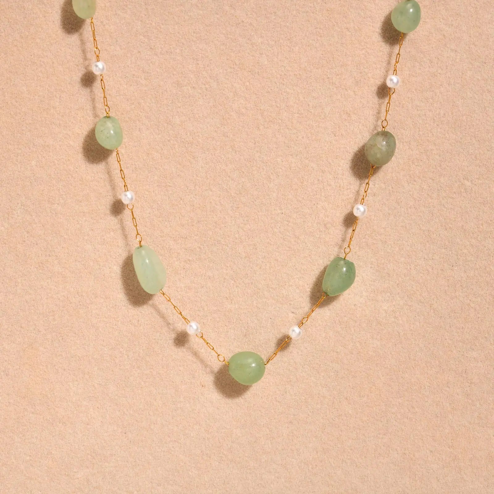 Collier en Aventurine - Attire Chance & Bonheur