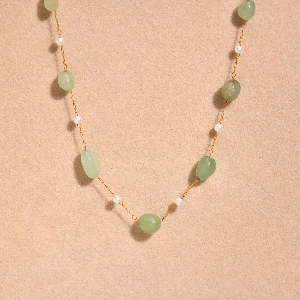 Collier en Aventurine - Attire Chance & Bonheur