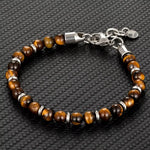 Bracelet en Œil de Tigre - Confiance en Soi & Protection