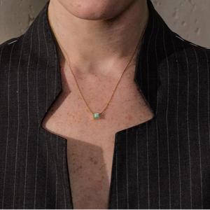 Pendentif en Opale d'Eau - Guérison du Karma Familial